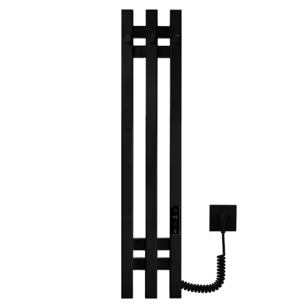 Полотенцесушитель электрический Gloss & Reiter URBAN Э2.К.12х75.PI3 Таймер.,черный - фото 1